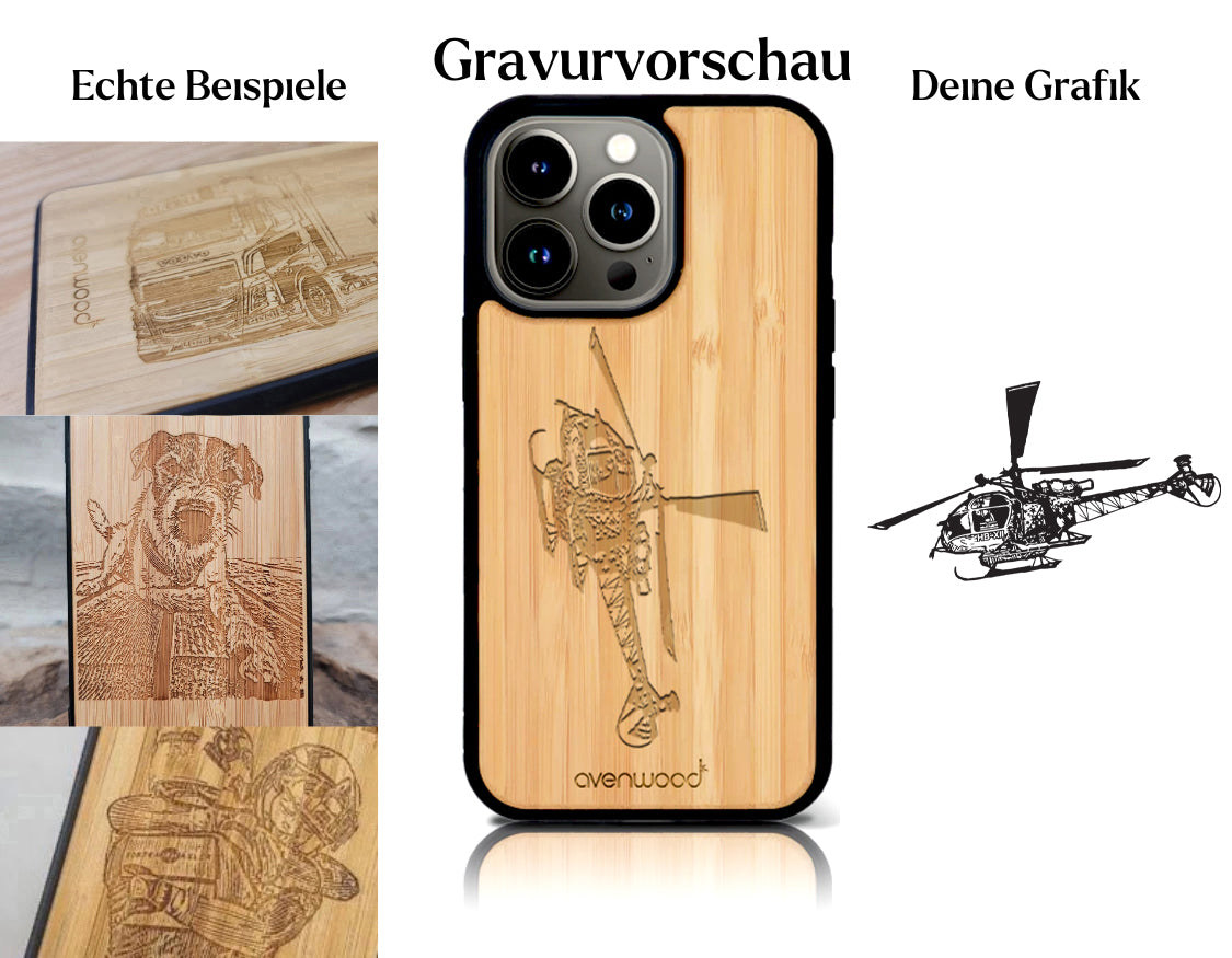 INDIVIDUEL iPhone 15 Pro bambou plastique